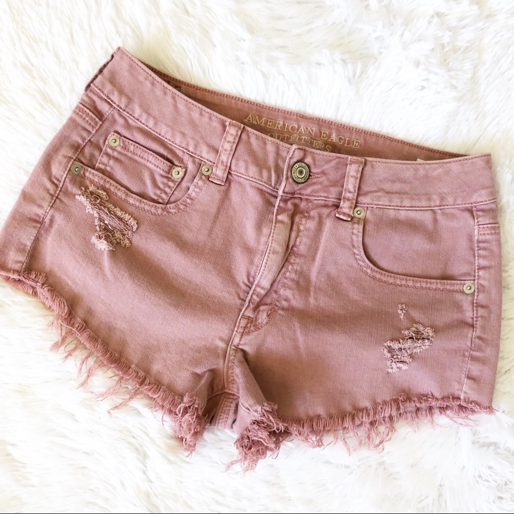 American Eagle Outfitters Blush Pink Shorts